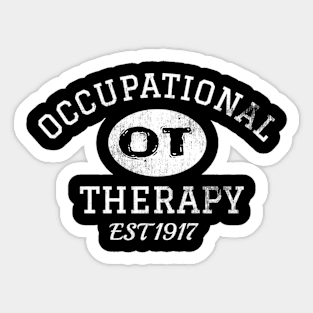 Occupational TheraStressed Sticker